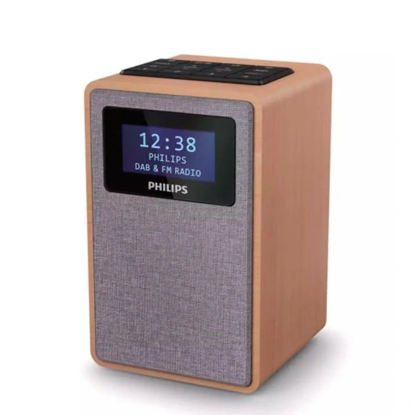 Радіогодинник Philips TAR5005 FM/DAB+, mono 1W, LCD, TAR5005/10 UA